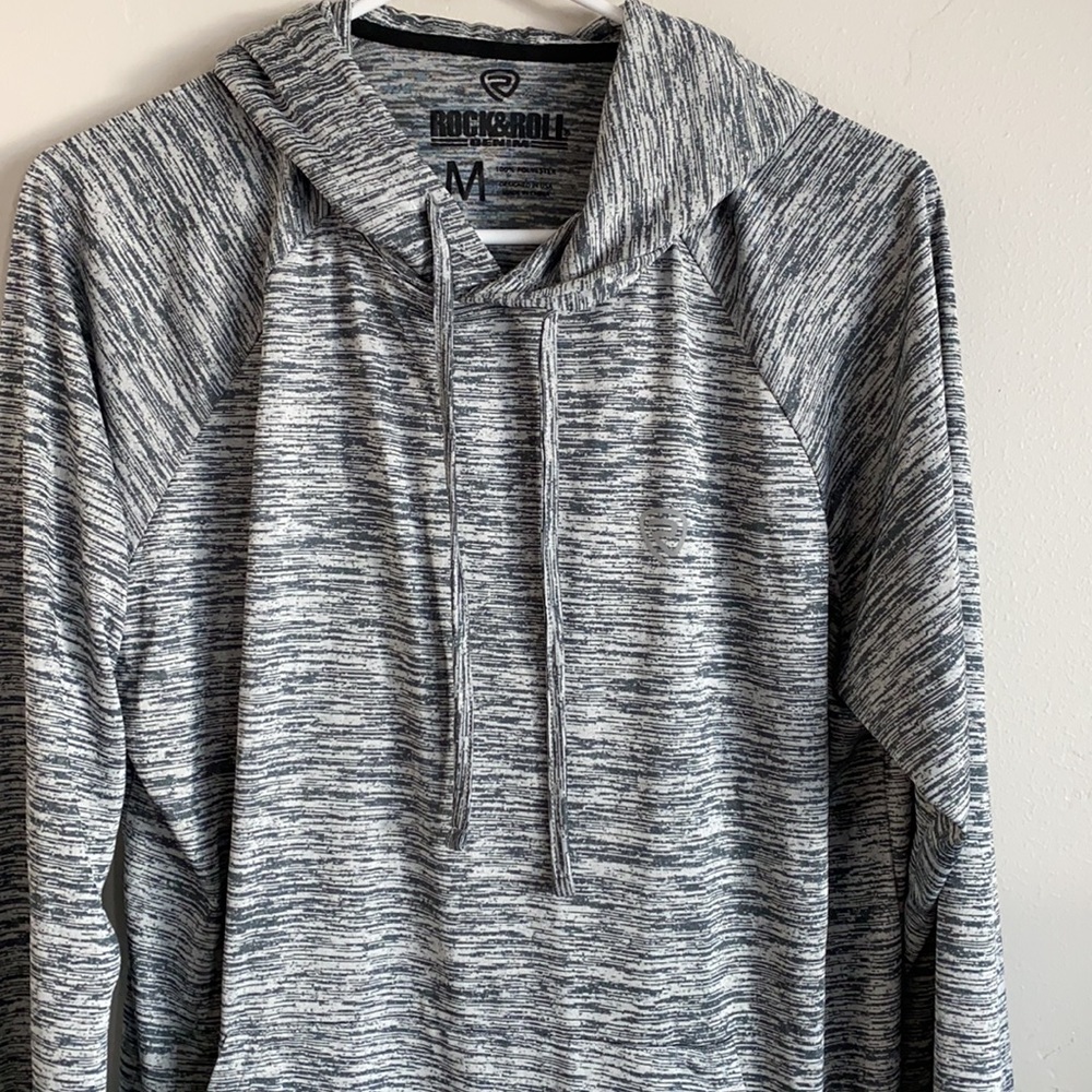 Rock & Roll Denim Hoodie